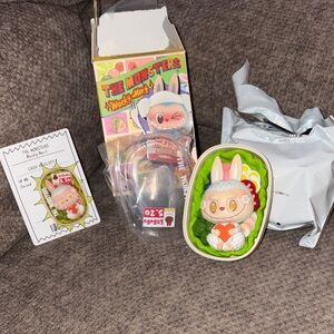 Pop Mart The Monsters Wacky Mart Series Labubu figure in the "Salad" Authentic